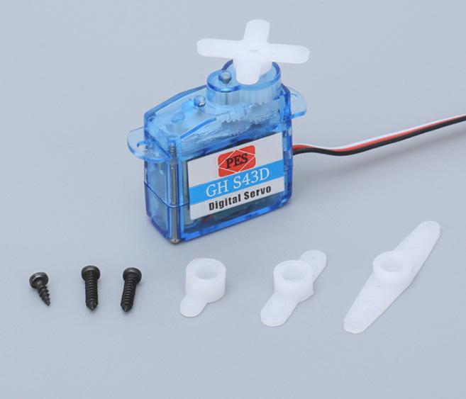 Ultra-Micro Mini RC Servo for Model Airplanes - 3.7g/4.3g