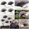B97A-Tassel Decorative Fan, 4 Pcs Folding Fans, Chinese Style Hand Holding Fans, Retro Style Foldable For Dance Performa Perform