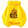Kawaii Capybara Kids Hoodie: Cute Spring Sweatshirt for Boys & Girls