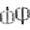 AVASTA Bicycle Pedals Aluminum Alloy Flat Pedals with Reflective Reflectors Mountain Bike Aluminum Pedals MTB Cross Bike Road Bike Pedals Large Area