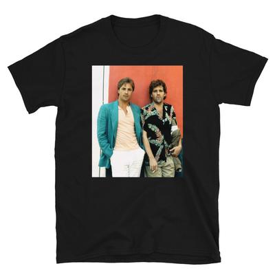 Tričko Miami Vice Don Johnson s hostující hvězdou Glennem Freyem z kapely Eagles