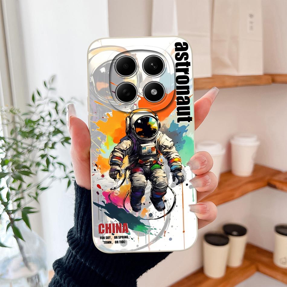 For Poco M8 Pro Case Cute Design Shockproof Phone Protector Soft Liquid Silicone High Quality Back Cover For Poco M 8 M8Pro Capa