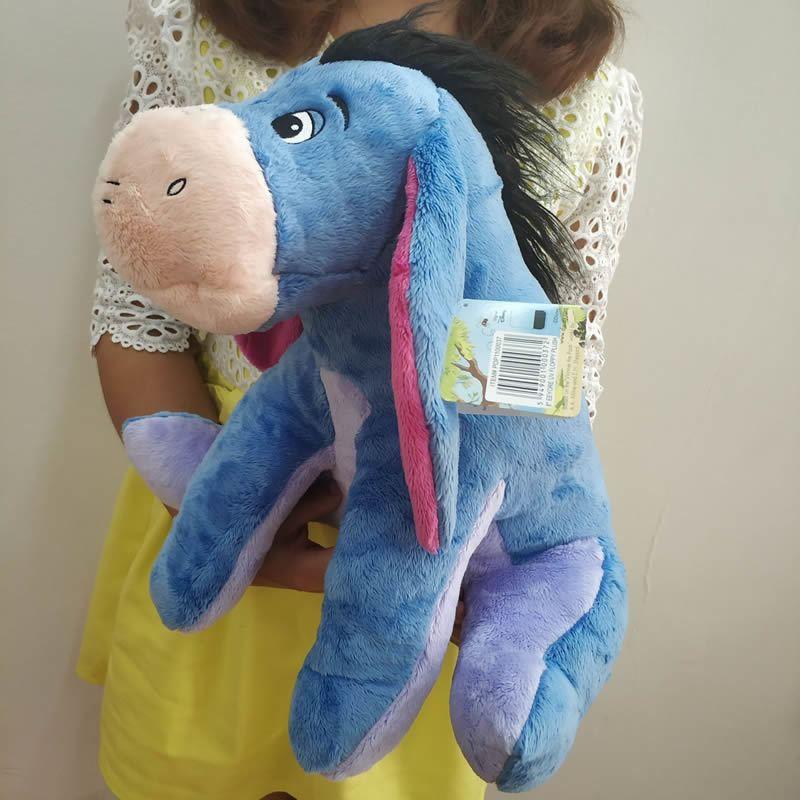Original 40Cm 15.7'' Eeyore Donkey Plush Toy Soft Stuffed Animal Dolls For Birthday Gifts