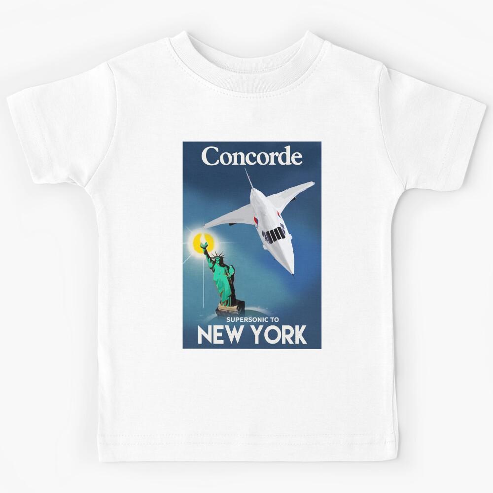 Concorde Supersonic to New York Kids T-Shirt 160