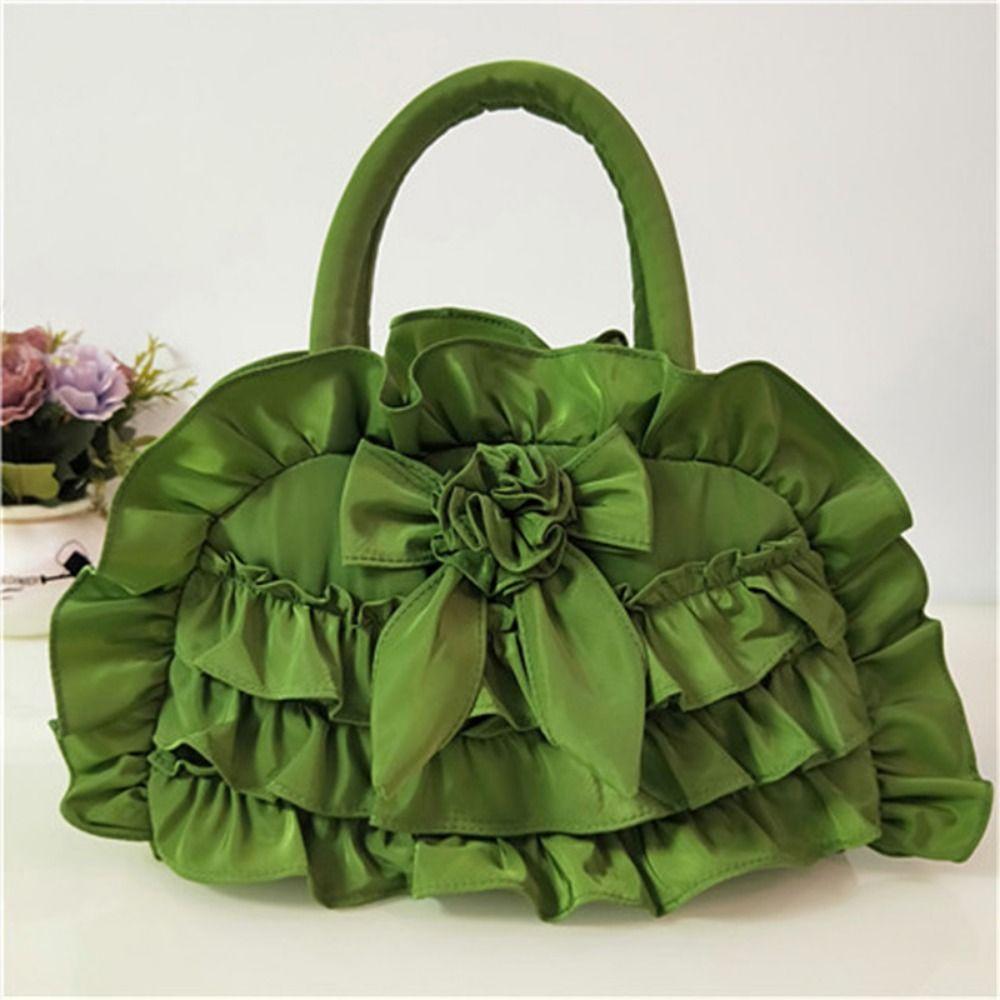Floral Decor Women's Bowknot Bag Zipper Mommy Bag Chinese Style Ladies Clutch Bag  Ladies/Girls