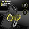Magnetic Ring Stand Phone Case For Infinix Smart 10 Plus Slide Camera Lens Protection TPU Frame Hard Plastic Back Cover Fundas