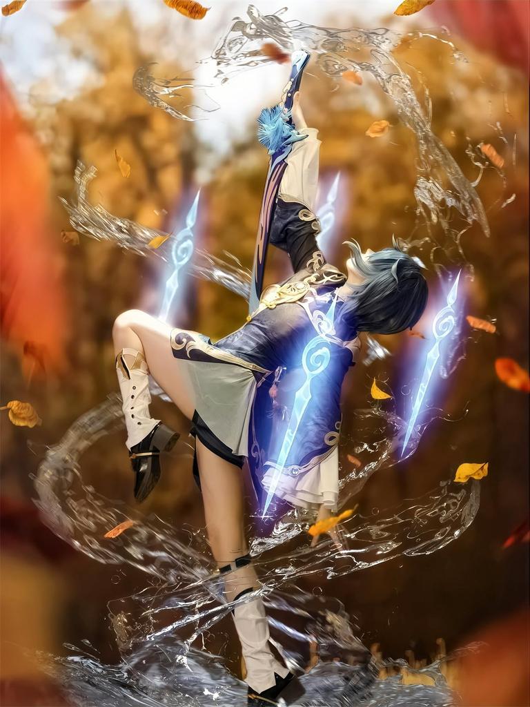 [NOKIJP] Genshin Impact Yukuaki Cosplay Costume, Yukuaki, by Hiyun Trading Company, "Yukuaki: The Brocade Chapter" (Yukuaki, 3XL)