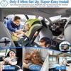 Baby Car Monitor 1080P Secure Baby Backseat Camera with 4.3Inch Display, Easy Install, Baby Car Camera for Infant Kids