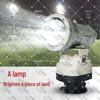 Jingliansheng 220V Remote Control Rotating Xenon Searchlight