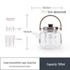 Nanshan Mr. Electric Ceramic Stove Glass Tea Pot Set