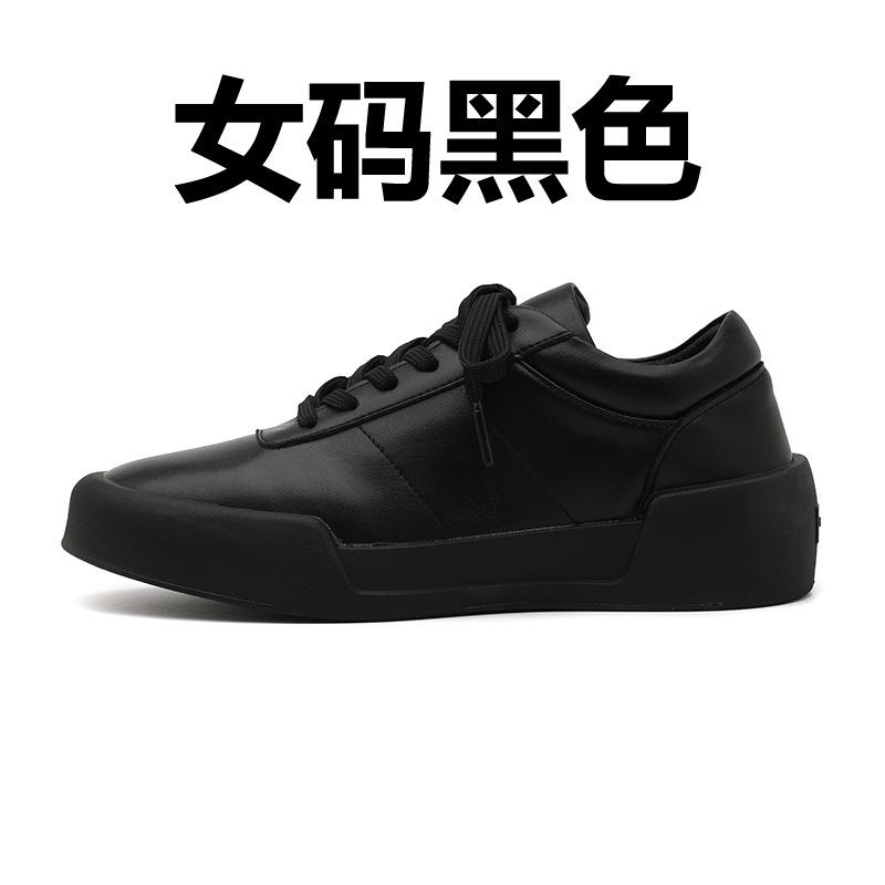 

2025 new casual little white shoes couple lace-up board shoes flat shoes driving travel shoes 79006-79007-J 39