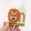 Children's Birthday 1 Year Old Lion Crown Decoration Birthday Border Crown Party Decoration Items
