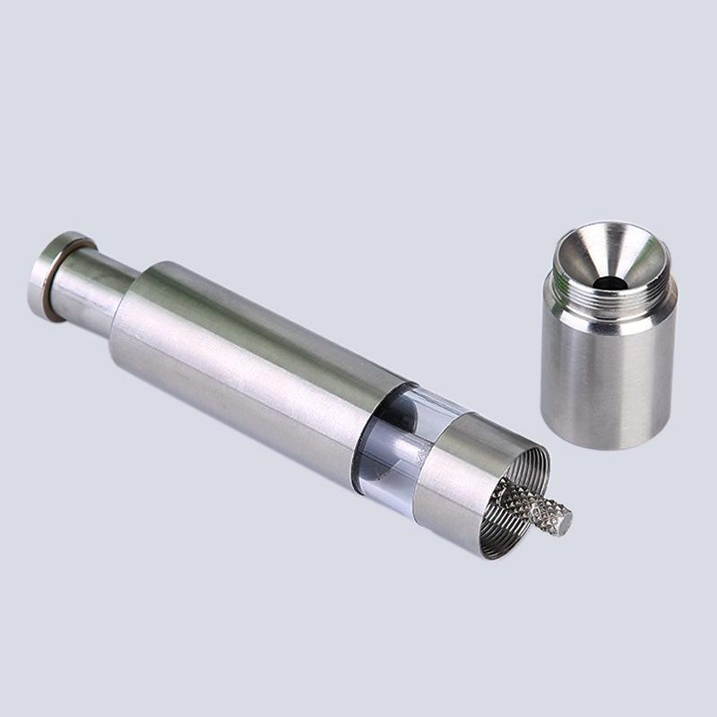 Manuelle Pfeffermühle Edelstahl Manuelle Drucktyp Pfeffermühle Pfeffermühle Küchenwerkzeuge