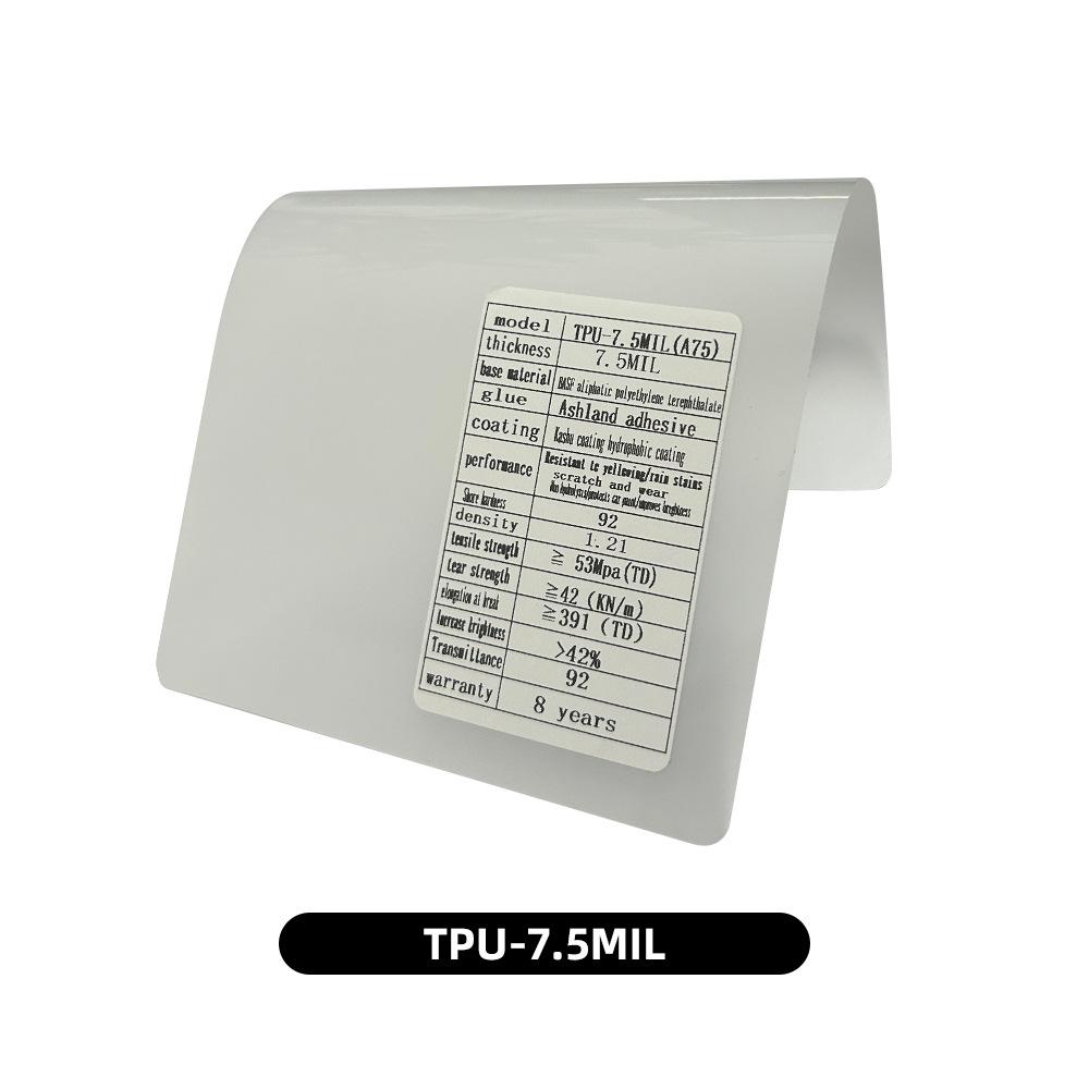 TPU Car Paint Protection Film - Transparent, Hydrophobic, Stain Resistant, Snow-Ready Full Car Cover