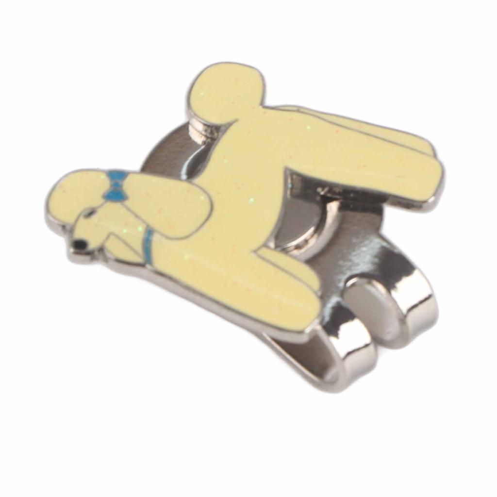 Durable Stainless Steel Golf Hat Cap Clip with Magnetic Ball Marker Accessory Dog