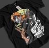 Demon Slayer Shirt Nezuko T-Shirt Tanjiro KNY Anime Zenitsu Top Akaza Muzan Tee