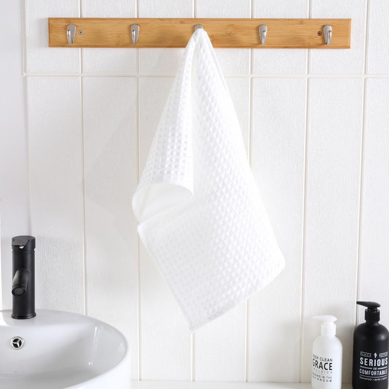 Luxurious Japanese Long-Staple Cotton Waffle Towel: Absorbent, Skin-Friendly, Zero Shedding Face Towel