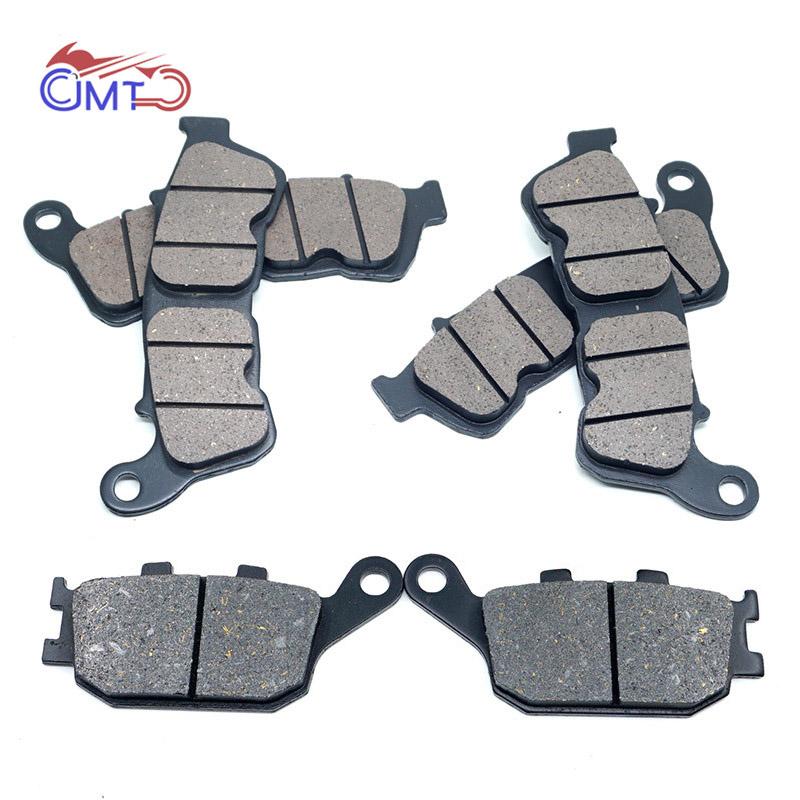 Für Honda Hornet 600 CB600F CB 600 F ABS 2007 2008 2009 2010 2011 Satz Bremsbeläge Vorne Hinten Teile