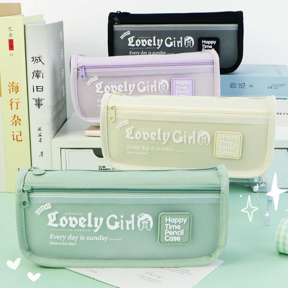 Cute Pencil Box Large Capacity Pen Bag Pen Case Pencil Case  Girls