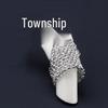 Chic European Beaded Finger Ring Bracelet for Women