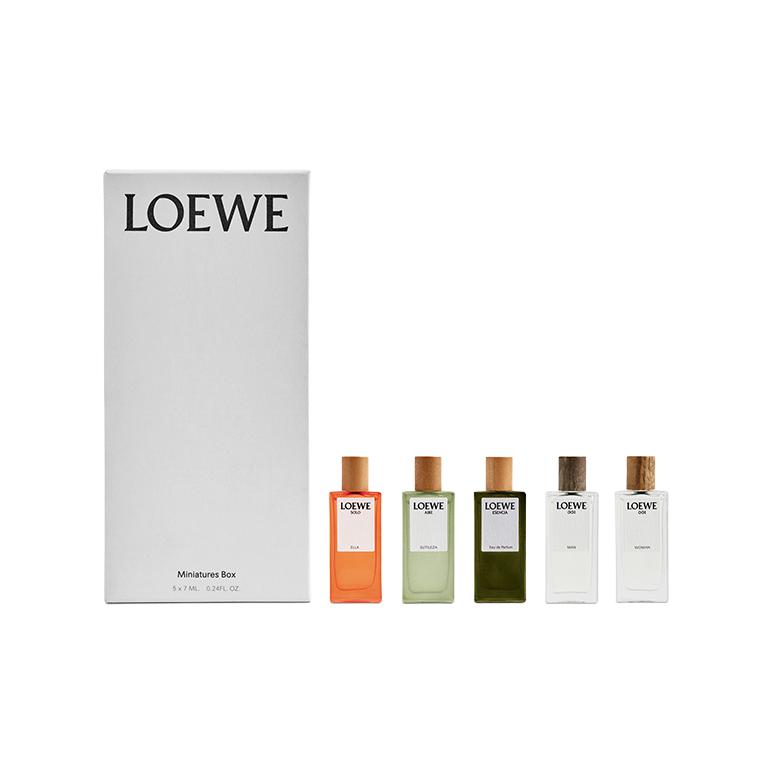 LOEWE Mini Fragrance Perfume Sample Set Five Piece Set, Eau De Parfum Eau De Toilette Jasmine Musk Five-Piece Set