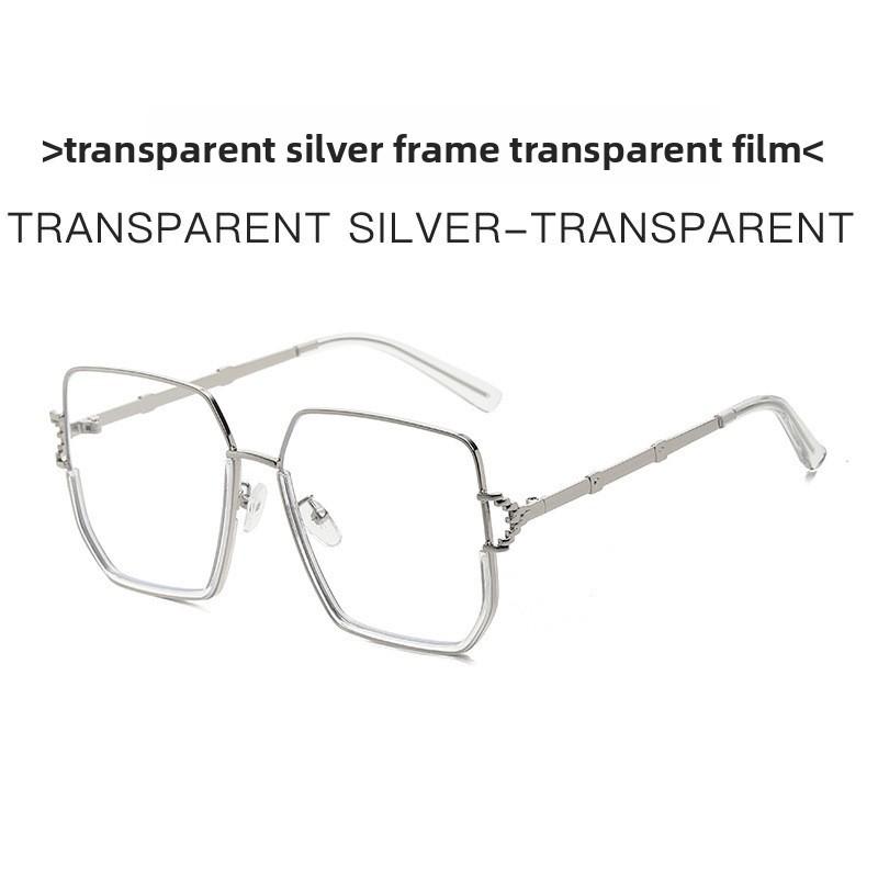 Fashion Square Sunglasses With Uv400 Protection For Travel And Outdoor Activities