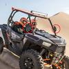 Mirror Rearview 1.75" Shockproof UTV ATV W/ Side Mirror 2" Roll Cages For Can Am For Polaris RZR 800 900 1000 For Yamaha W