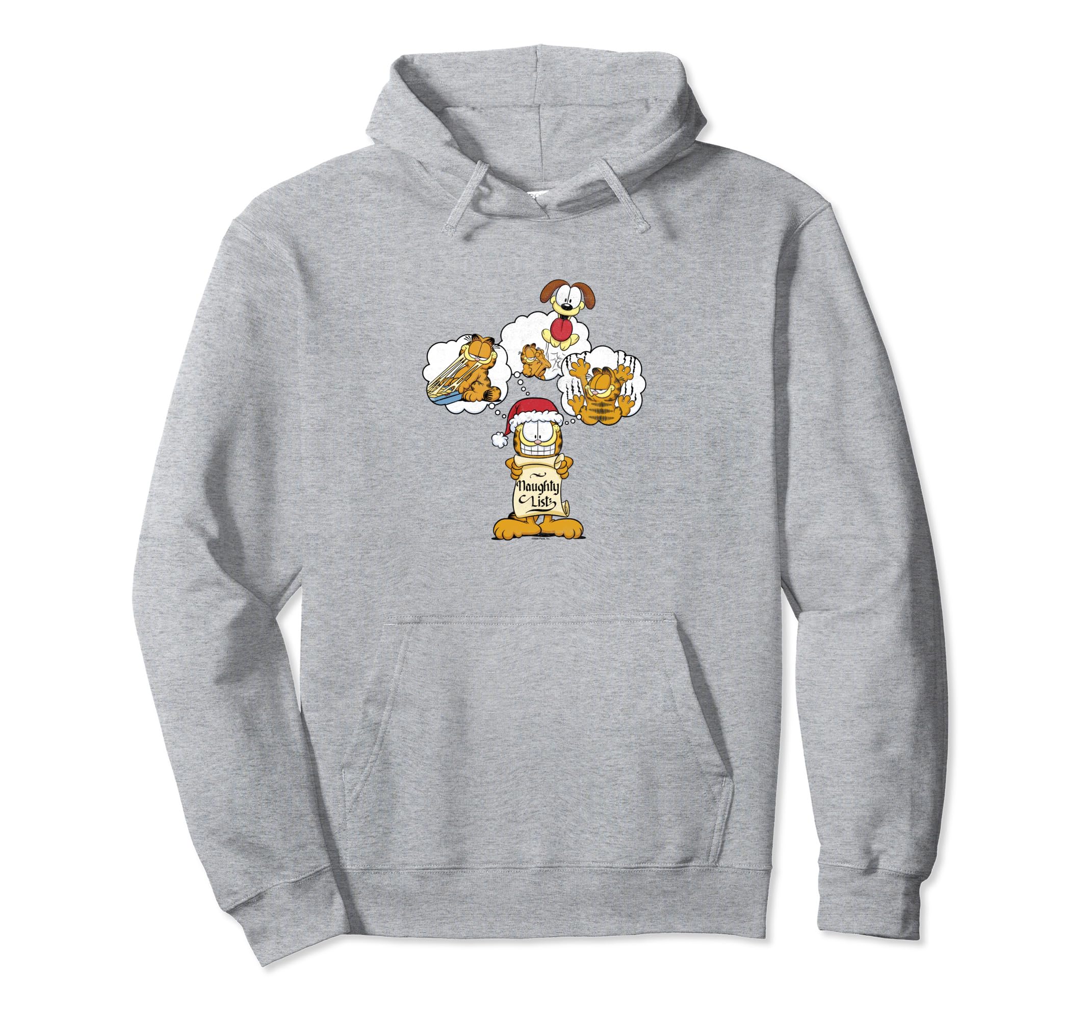 

Garfield Naughty List Garfield Odie Hoodie