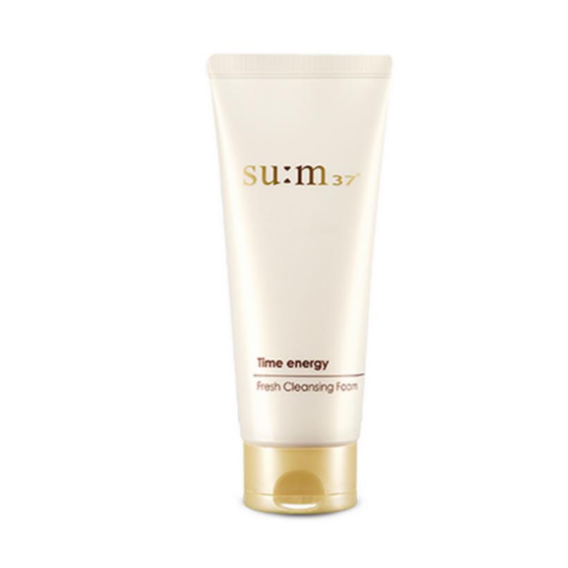 SU:M37 Time Energy Fresh Cleansing Foam 200ml Moisturizing Korea Beauty