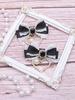 [1 Pair] Cute Hairpin Lolita Cosplay Y2K Hairpin Things for Girls Hair Bow Pearl Lace Girls Hairpin Hair Buckle