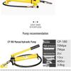 Electric Hydraulic Pipe Bending Machine for 1-4 inch Seamless, Galvanized, Steel & Split Pipes (Manual SWG)
