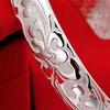 Female Jewelry Silver Plated Bangles Cuff Bracelets High Quality