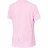 Li-Ning Comfortable Casual Breathable Simple Short Sleeve T-Shirt Women Tops Diamond-Pink ATSU570-2