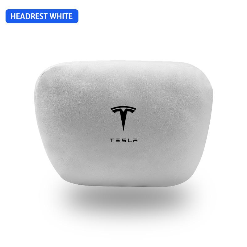 Dla Tesli Model Y Juniper Tesla Model 3 Highland Wnętrze Model S Akcesoria samochodowe Zagłówek samochodowy Poduszka samochodowa Poduszka lędźwiowa 2025 2024