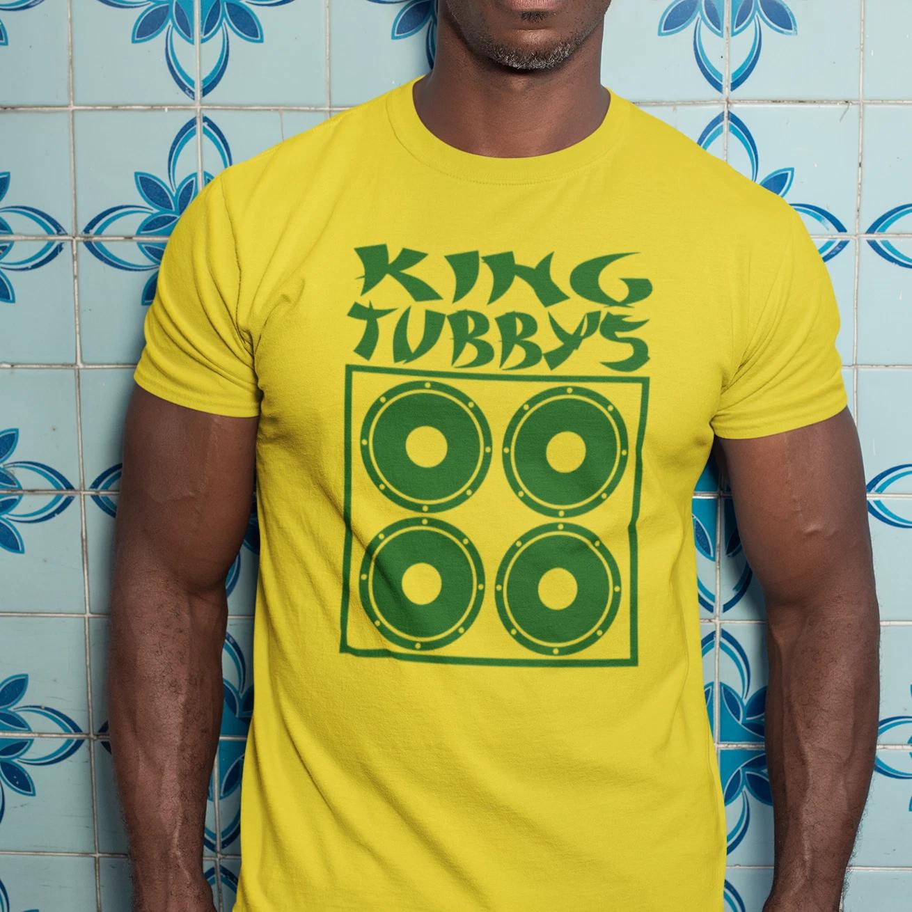 KING TUBBY S TRIBUTE T-Shirt (Tubby bass roots reggae dub sound system dubwise) 2XL