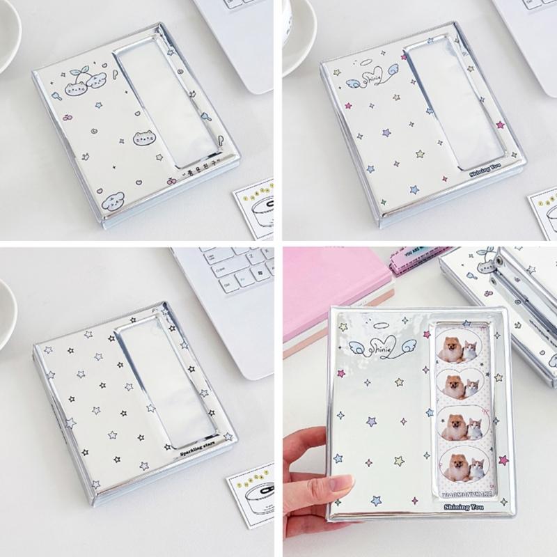 Picture Holders Cover Photo Booth Album Photocard Collecting Book for Fan and Photographers for Storing Event Memory