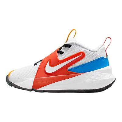 Team Hustle D 12 Zapatillas de baloncesto para niños de corte bajo, elegantes, cómodas y con absorción de impactos IM3383111