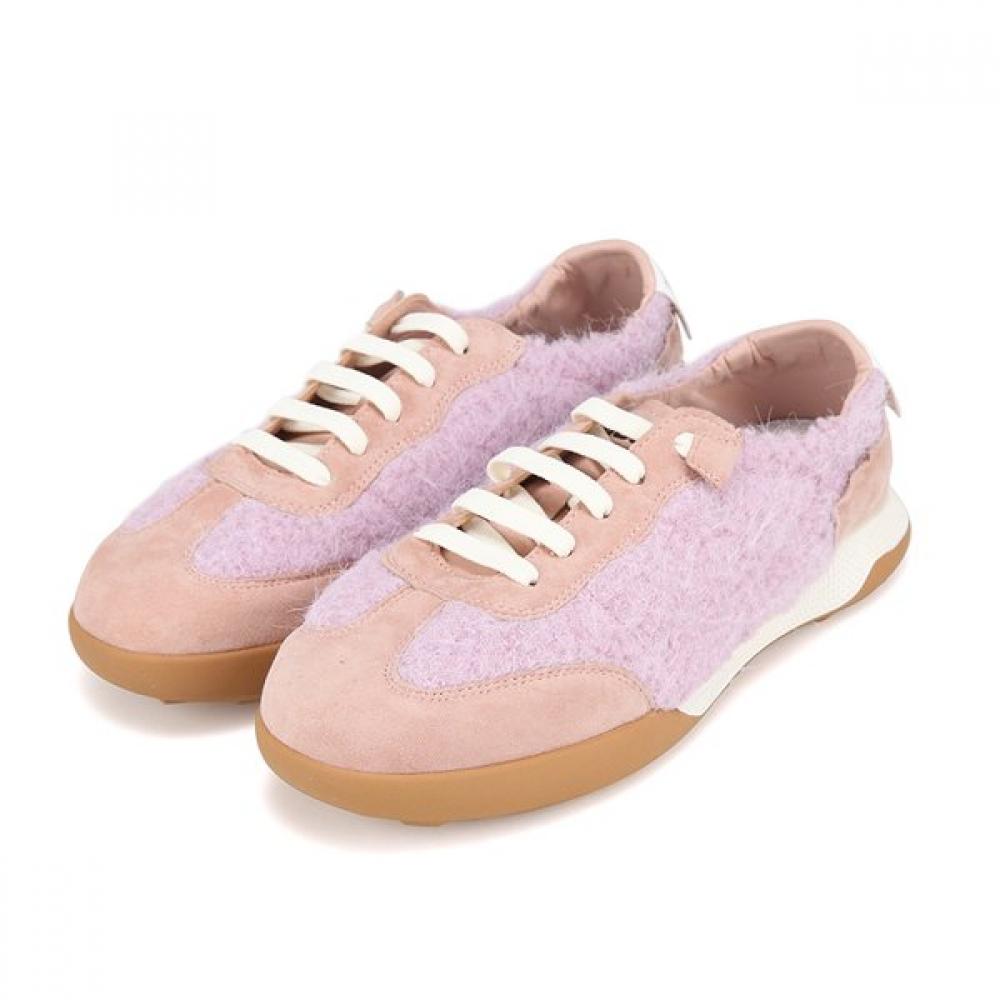 Barbara Women S Fabric Flat Shape SneakerS Bbi608pk 250mm