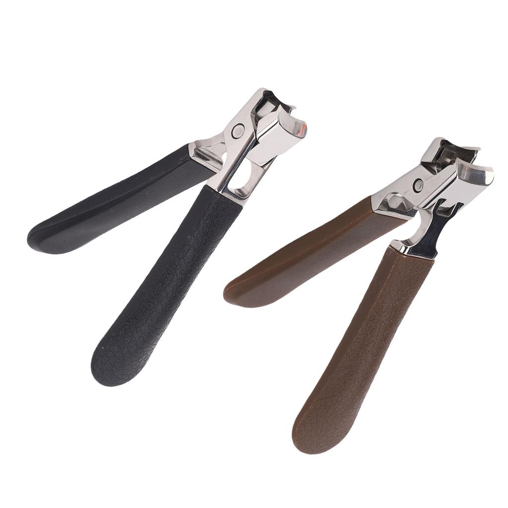 Wide Jaw Opening Nail Clipper Stainless Steel Finger Nail Cutter For Thick and Hard Nails