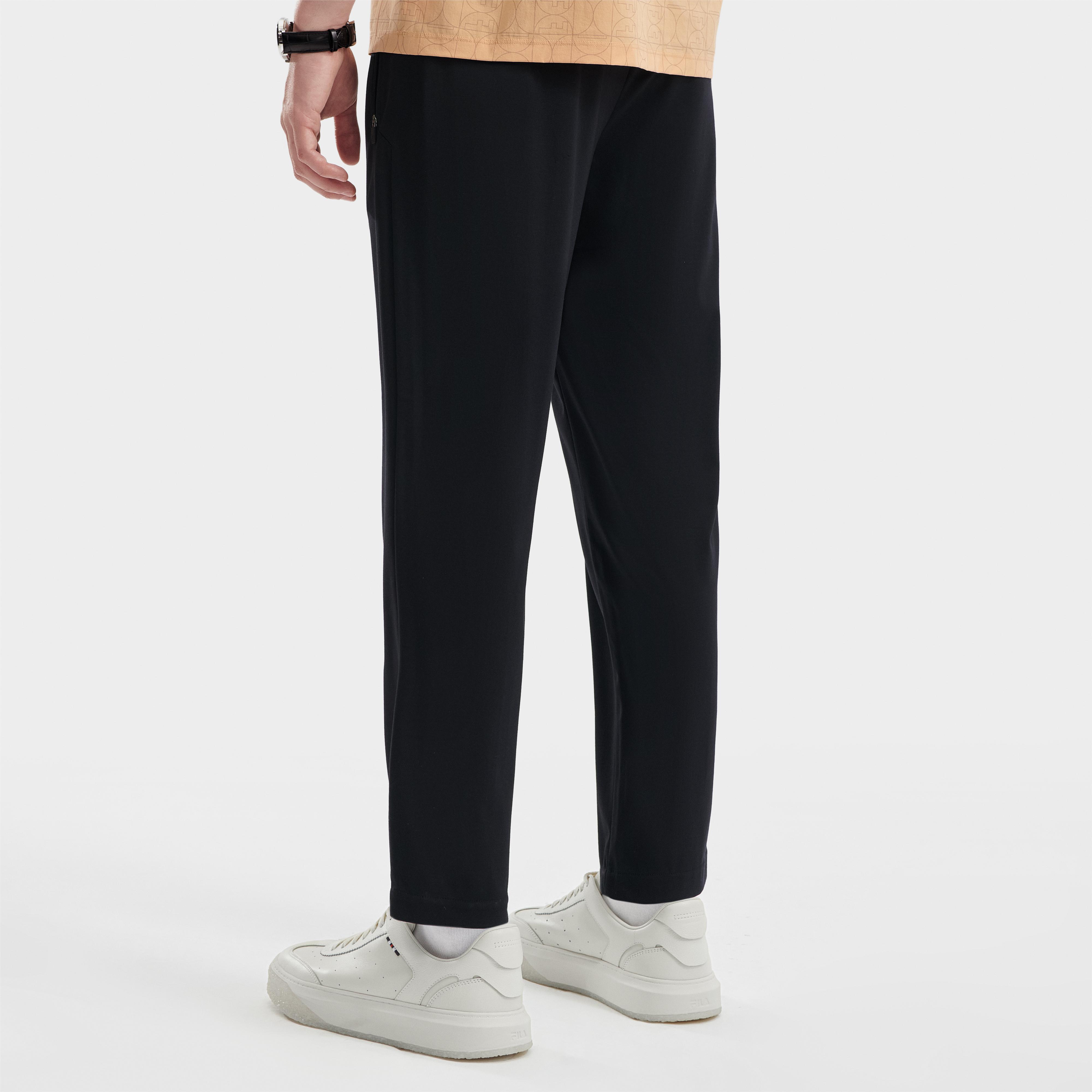 

New FILA Casual Pants Men s Black F11M422604FBK 170/80A/M