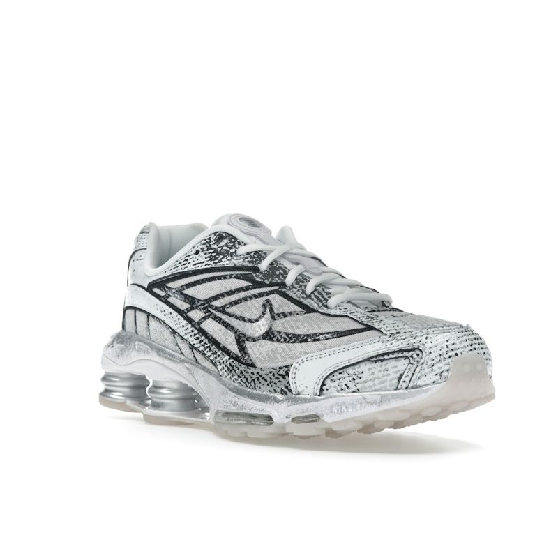 Nike Shox Ride 2 Metallic Platinum Unisex Sneakers Grey White Black IB8174-100