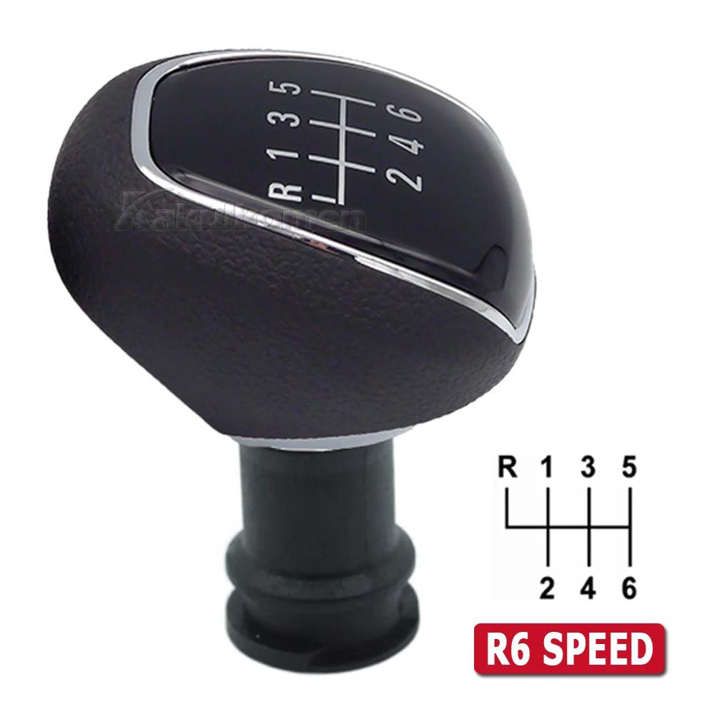 Manual Transmission 5/6 Speed Black Car Gear Shift Knob Shifter Lever Handle For Chevrolet Sail 3 III 2015 2016 2017 2018
