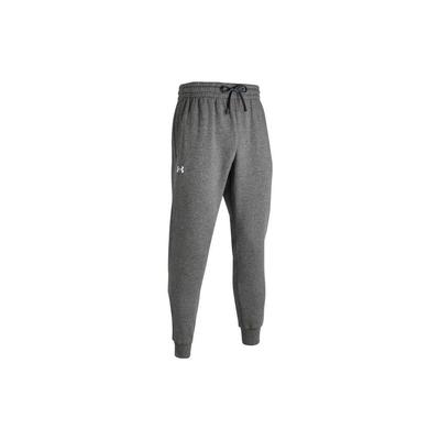 Rival Solid Fleece Training Jogger Pants Men Bottoms Gray 1379867-012