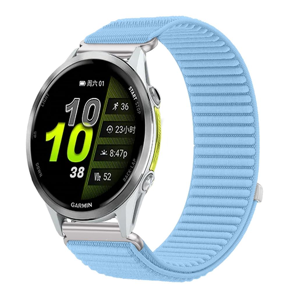 18mm 20mm 22mm Nylon Loop Strap for Garmin Forerunner 970 570 965 955 165 55/Venu 4 45mm 41mm Bracelet for Garmin Vivoactive 6 5
