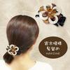 [Yosegi Pattern Hair Clip] Hakone Yosegi-style Traditional Craft Hair Accessory, Stylish, Easy To Use, Cute, Gift (Flower B)