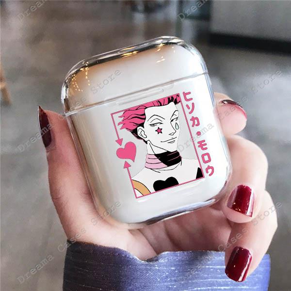 Anime Hisoka Airpods Case HXH Hunter X Hunter Earphone Case