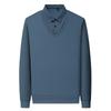 Fake Two-Piece Knitted Sweater Business Casual T-Shirt Loose Men'S Long-Sleeved Polo Shirt Base
