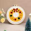Merry Christmas Punch Needle Kit Beginner Embroidery Set Rug Hooking Kit  Christmas Craft