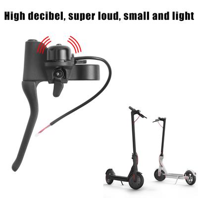 Electric Scooter Hall Brake Handle with Bells for Xiaomi M365/1s/Pro/Pro2 Black Bell Handbrake Hoverboard Replacement Parts