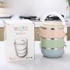 304 Multi-Layer Round Lunch Box - Insulated, Sealed, and Available In One To Four Layers